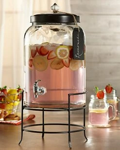 Jay Imports Franklin 3gal Beverage Dispenser & Stand Home