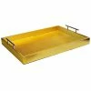 Jay Imports Jay Import 19in Gold Alligator Tray Home