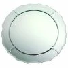 Jay Imports Mirror Glass Charger With Beveled Edge Home
