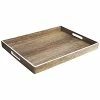 Jay Imports Poplar Finish Tray Home