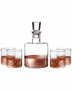 Jay Imports Daphne 5pc Decanter Set Home