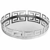 Jay Imports Jay Import 15in Silver Mirror Tray Home