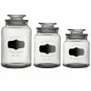 Jay Imports Jay Import Chalkboard Set Of 3 Canisters Home