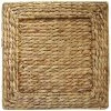 Jay Imports Set Of 4 Water Hyacinth Charger Plates Home