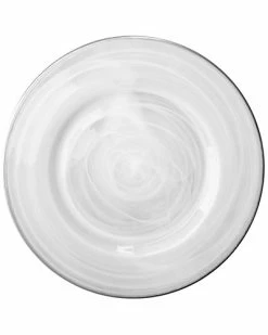 Jay Imports Alabaster Charger Plate Home