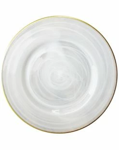 Jay Imports Alabaster Charger Plate 13" Single Home