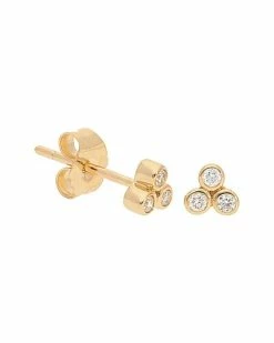 Nephora 14K 0.08 Ct. Tw. Diamond Studs Women