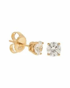 Nephora 18K 1.00 Ct. Tw. Diamond Studs Women