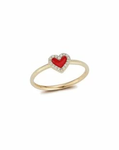 Nephora 14K Diamond Ring Women