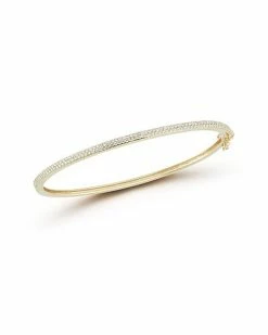 Nephora 14K 0.79 Ct. Tw. Diamond Bangle Bracelet Women