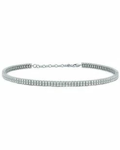 Nephora 14K 7.00 Ct. Tw. Diamond Tennis Choker Necklace Women